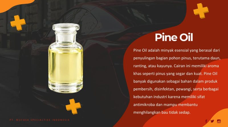 Apa Itu Pine Oil